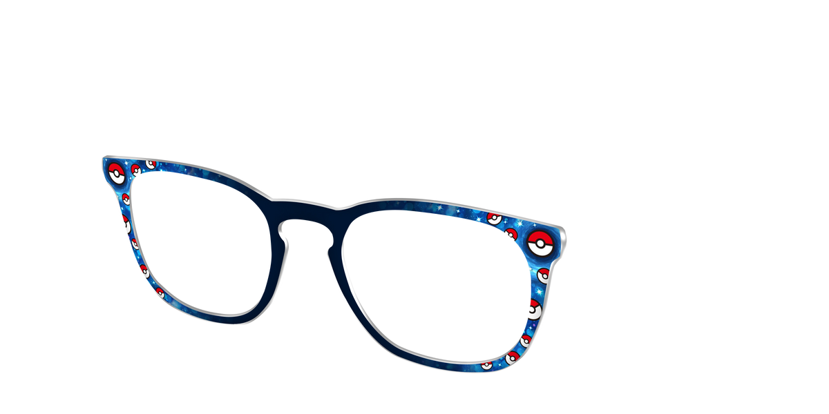 Poké Ball - Angle Top Image - Pair Eyewear