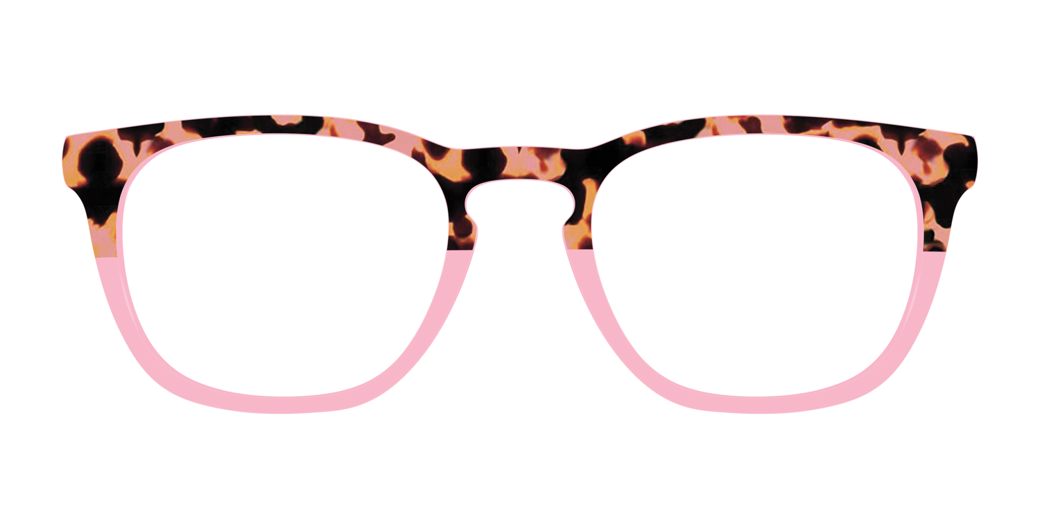 The Punch Tortoise Crystal Split - Front Top Image - Pair Eyewear