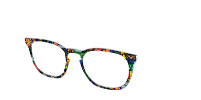 The Quidditch Patchwork - Angle Top Thumbnail - Pair Eyewear