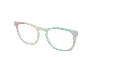 The Rainbow Mermaid - Angle Top Thumbnail - Pair Eyewear