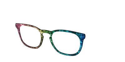The Rainbow Prism - Angle Top Thumbnail - Pair Eyewear