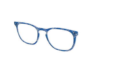 The Ravenclaw™ Plaid - Angle Top Thumbnail - Pair Eyewear
