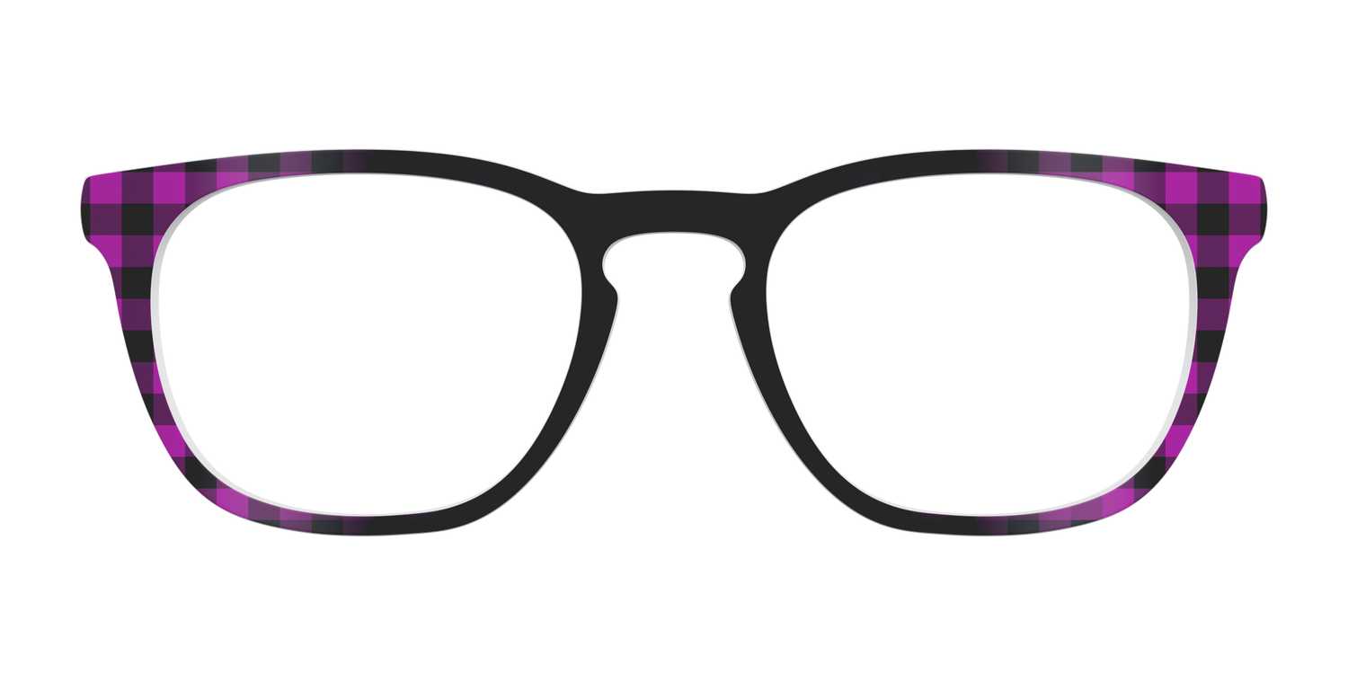 The Reimagined Plaid - Front Top Image - Pair Eyewear