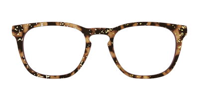 The Sandalwood Tortoise with Gold Foil - Front Top Thumbnail - Pair Eyewear