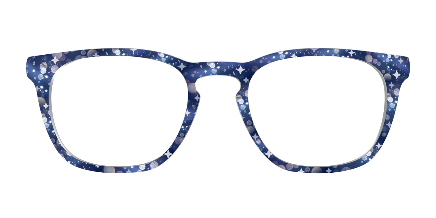 The Sapphire Stars Bokeh - Front Top Image - Pair Eyewear