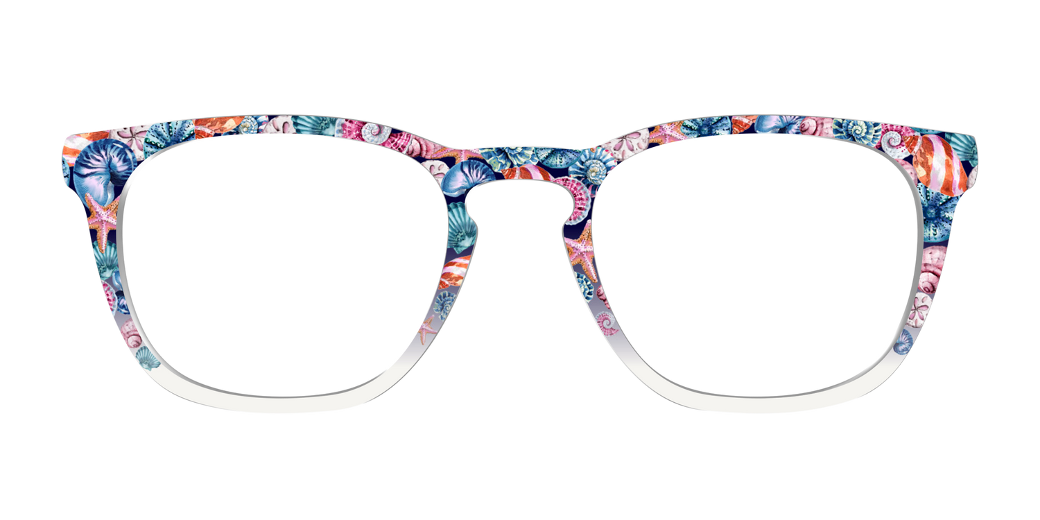 The Seashell Confetti - Front Top Image - Pair Eyewear