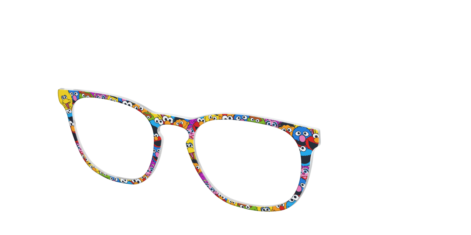 The Sesame Family - Angle Top Image - Pair Eyewear