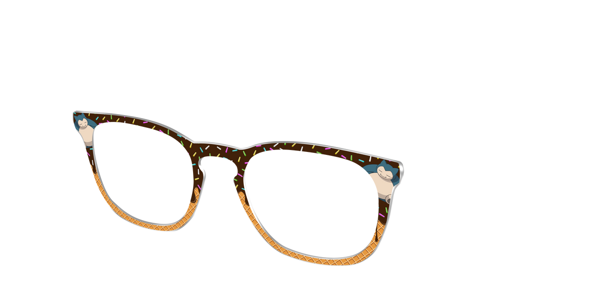 Sweet on Snorlax - Angle Top Image - Pair Eyewear