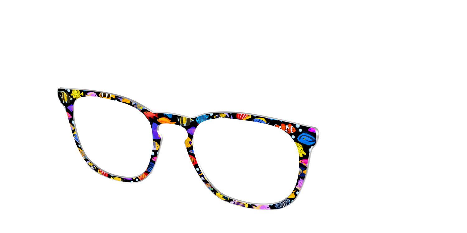The Tropical Fish Friends - Angle Top Image - Pair Eyewear