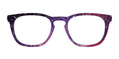 The Twilight Sky with Holographic Glitter - Front Top Thumbnail - Pair Eyewear