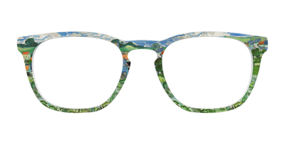 The View of Auvers-Sur-Oise - Front Top Thumbnail - Pair Eyewear