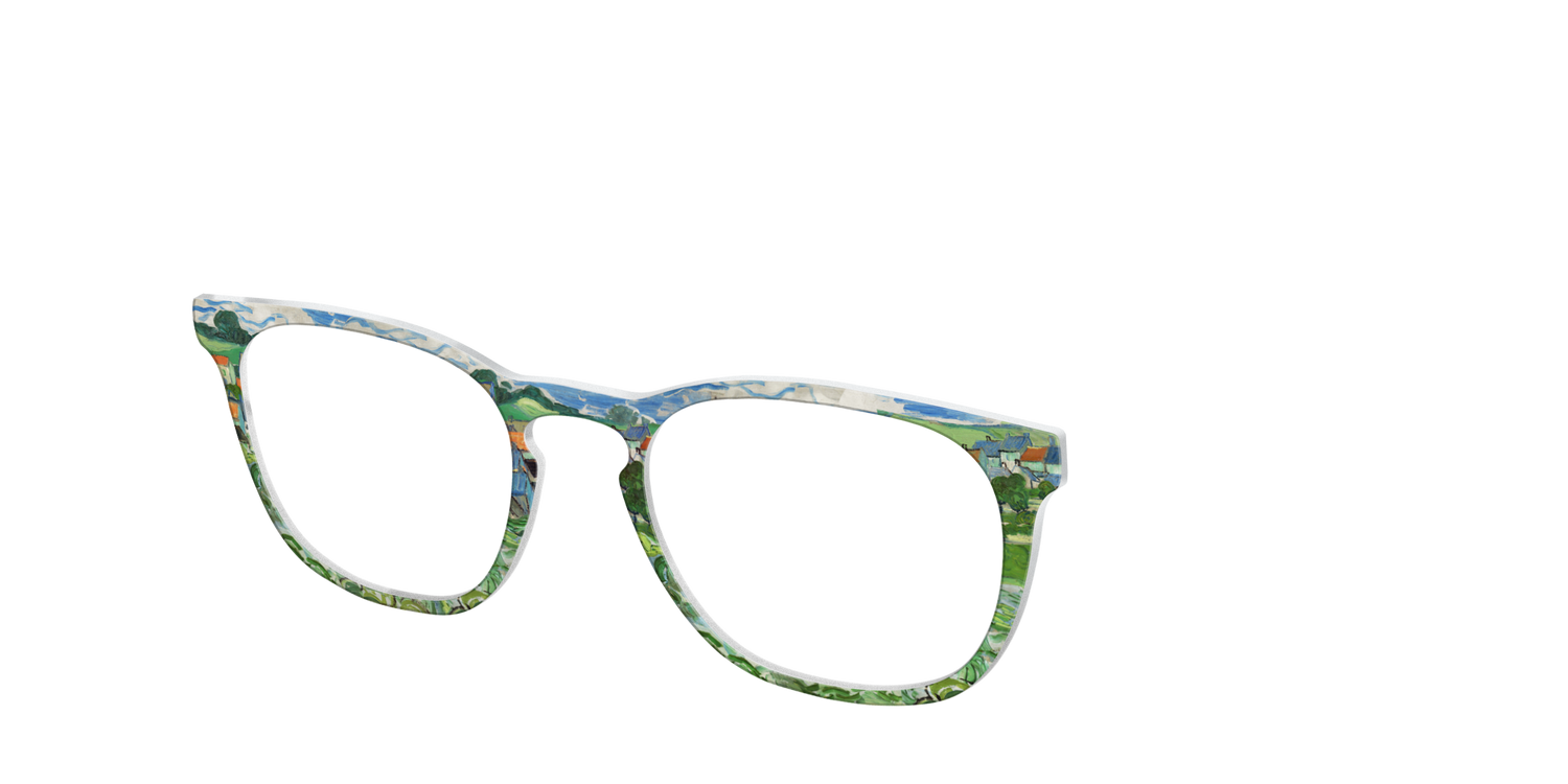 The View of Auvers-Sur-Oise - Angle Top Image - Pair Eyewear