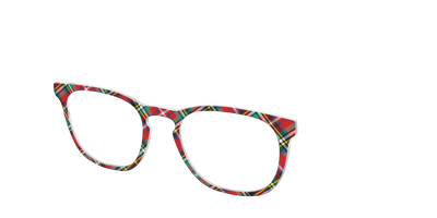 The Winter Plaid - Angle Top Thumbnail - Pair Eyewear