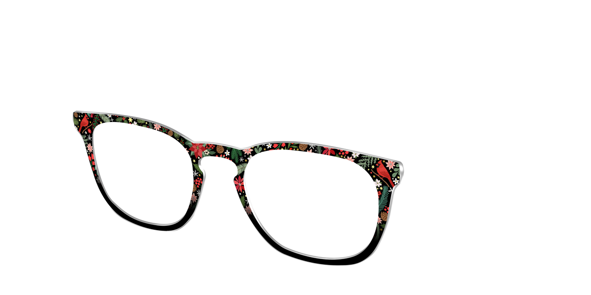 The Winter Wonderland Floral - Angle Top Image - Pair Eyewear