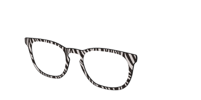 The Zebra Stripes - Angle Top Thumbnail - Pair Eyewear