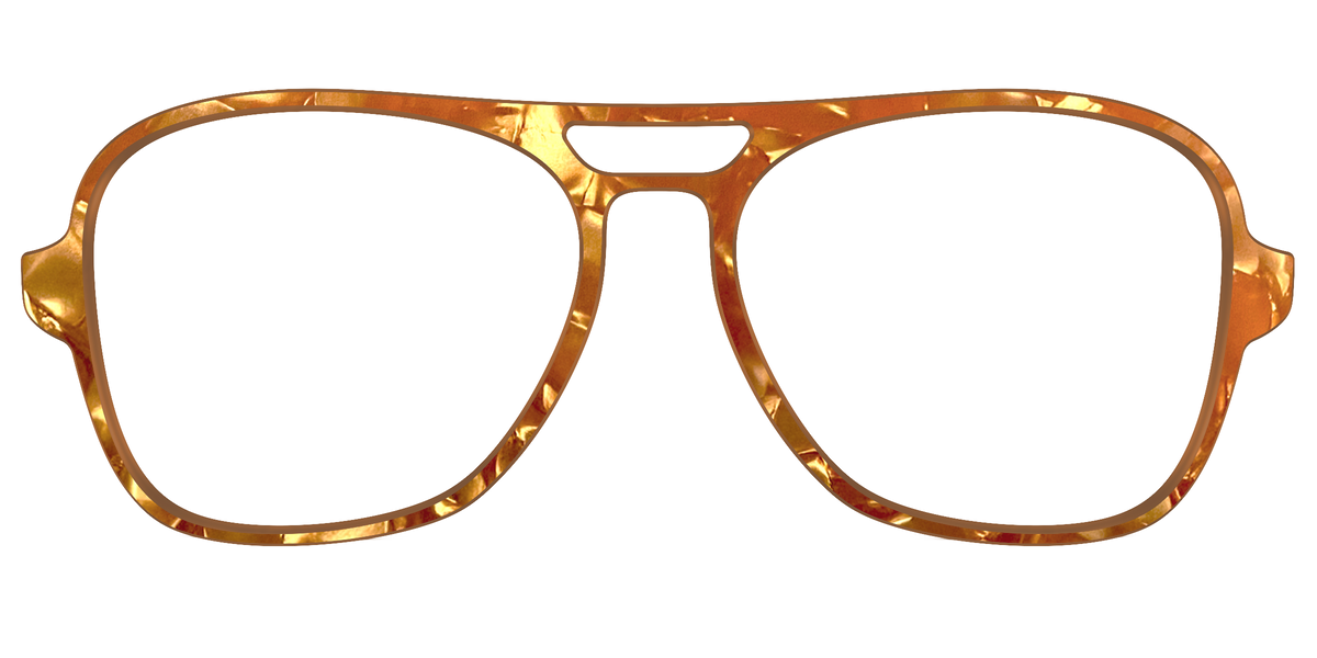 The Amber Pearl Marble - Front Top Image - Pair Eyewear