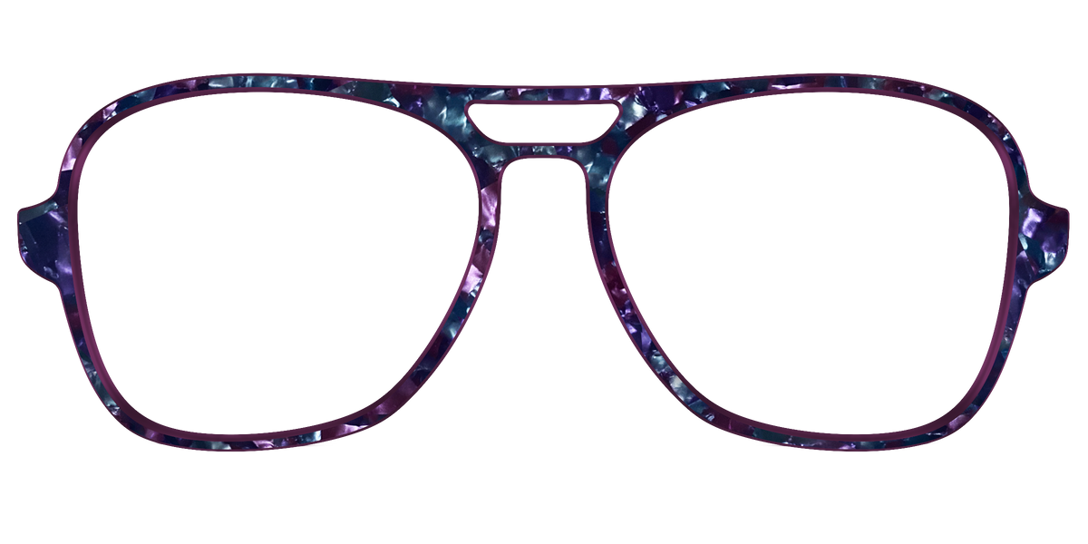 The Black Opal Pearl Tortoise - Front Top Image - Pair Eyewear