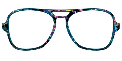 The Black Prismatic Pearl Tortoise - Front Top Thumbnail - Pair Eyewear