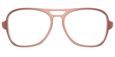 The Brushed Champagne - Front Top Thumbnail - Pair Eyewear