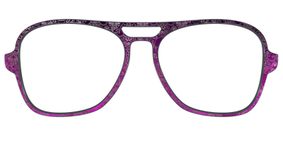 The Dark Romance Foil Damask - Front Top Thumbnail - Pair Eyewear