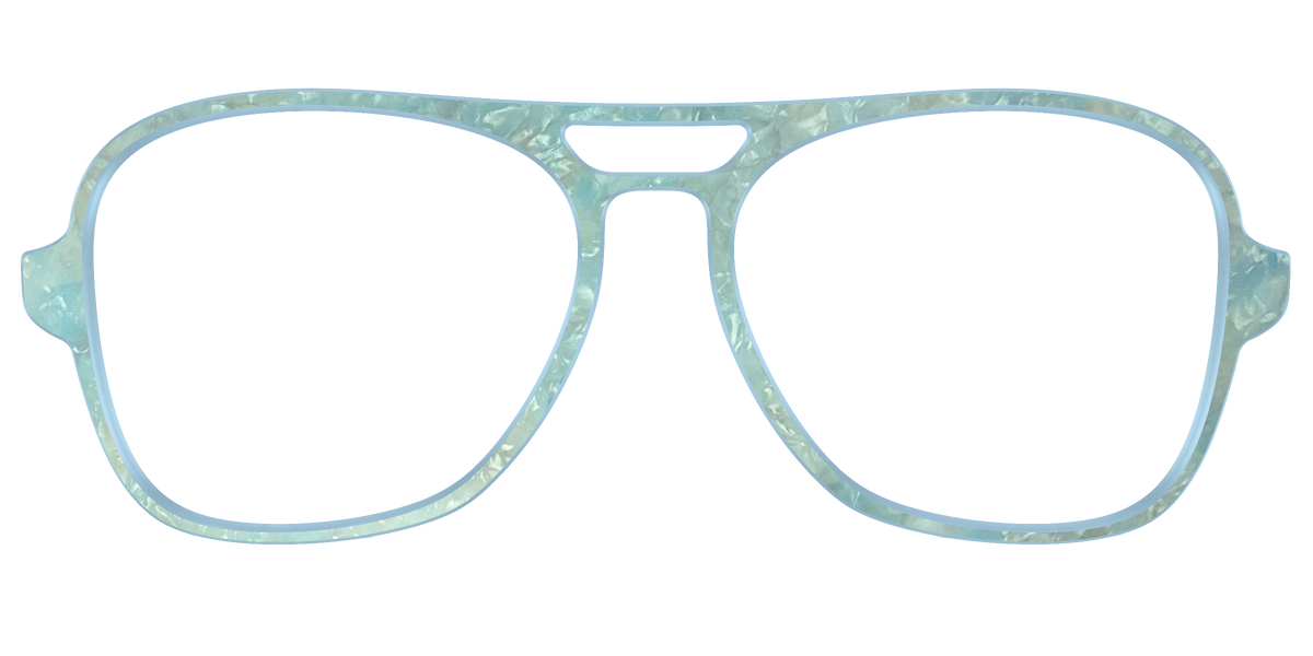 The Ethereal Pearl - Front Top Image - Pair Eyewear
