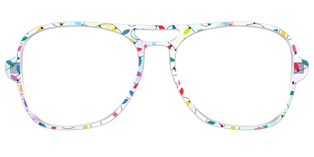 The Festive Lights Crystal - Front Top Image - Pair Eyewear