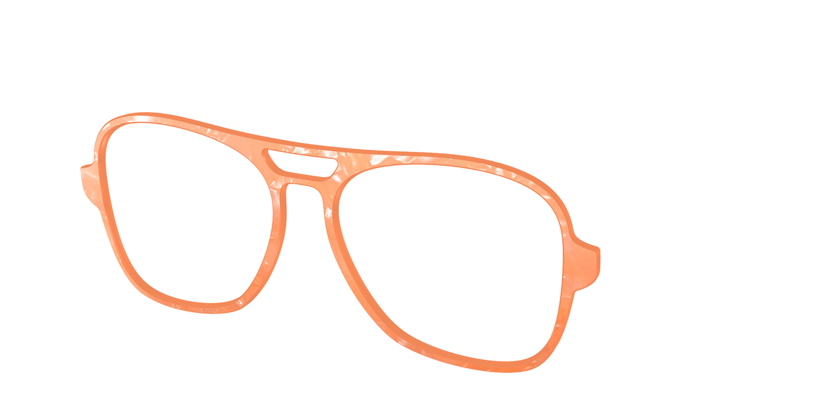 The Morganite Pearl Marble - Angle Top Image - Pair Eyewear