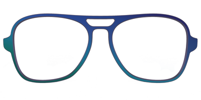 The Peacock Ombre - Front Top Thumbnail - Pair Eyewear