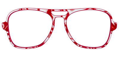 The Peppermint Swirl - Front Top Thumbnail - Pair Eyewear