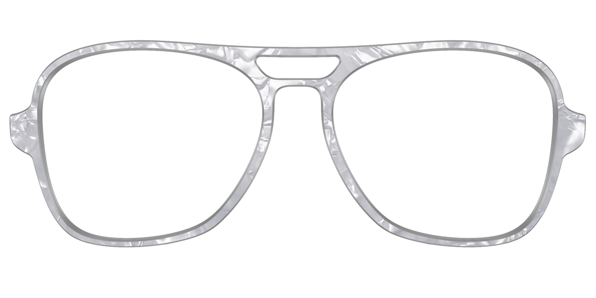The Smoky Quartz Pearl Marble - Front Top Image - Pair Eyewear