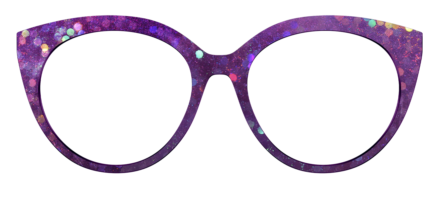The Berry Jam Hexagons - Front Top Image - Pair Eyewear
