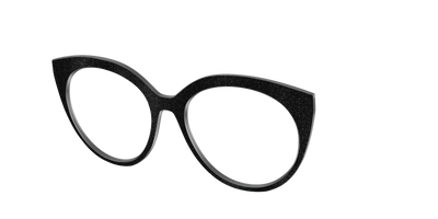 The Black Shimmer - Angle Top Thumbnail - Pair Eyewear