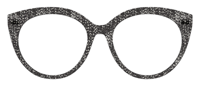 The Black Sparkle - Front Top Thumbnail - Pair Eyewear