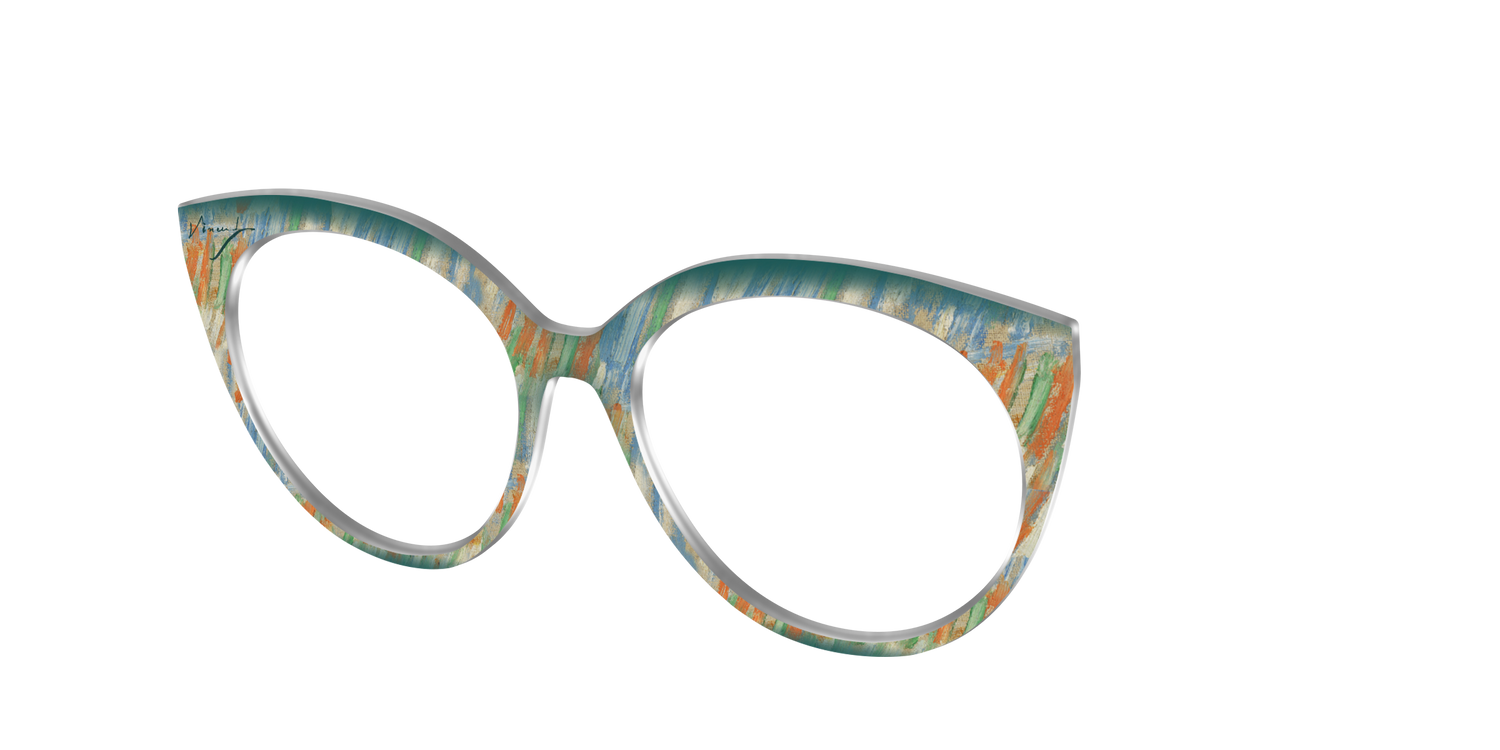 The Brush Strokes - Angle Top Image - Pair Eyewear
