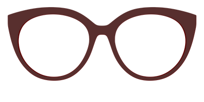 The Chocolate - Front Top Thumbnail - Pair Eyewear