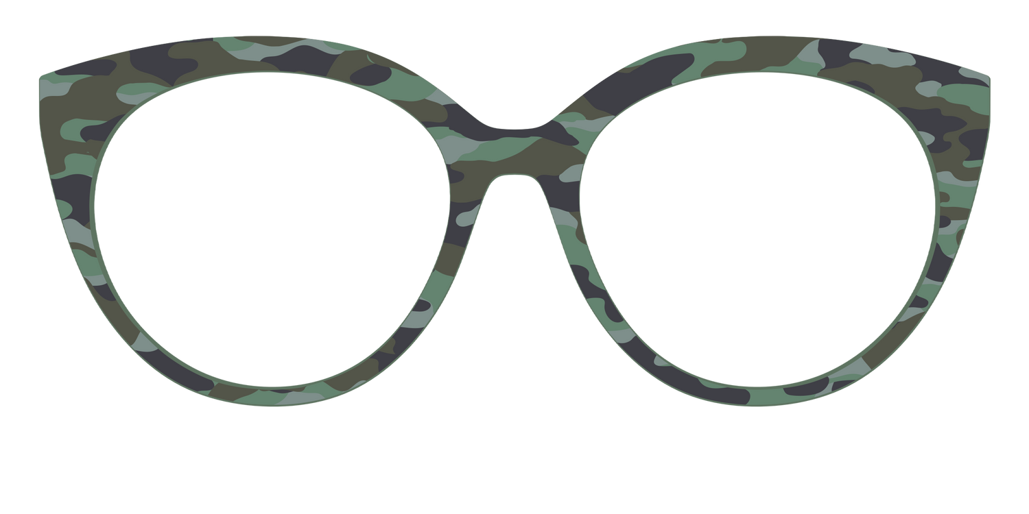 The Classic Camo - Front Top Image - Pair Eyewear