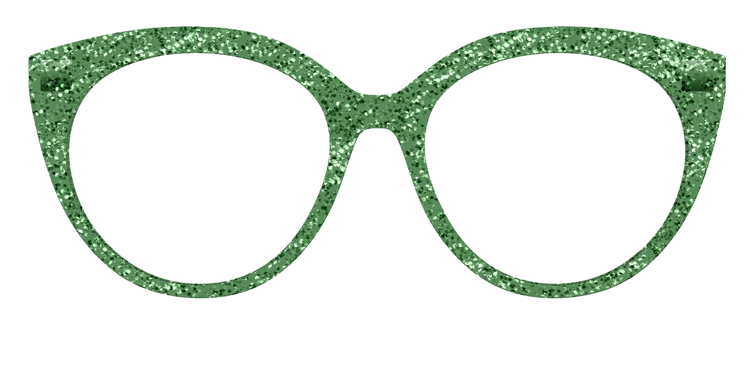 The Emerald Sparkle - Front Top Image - Pair Eyewear