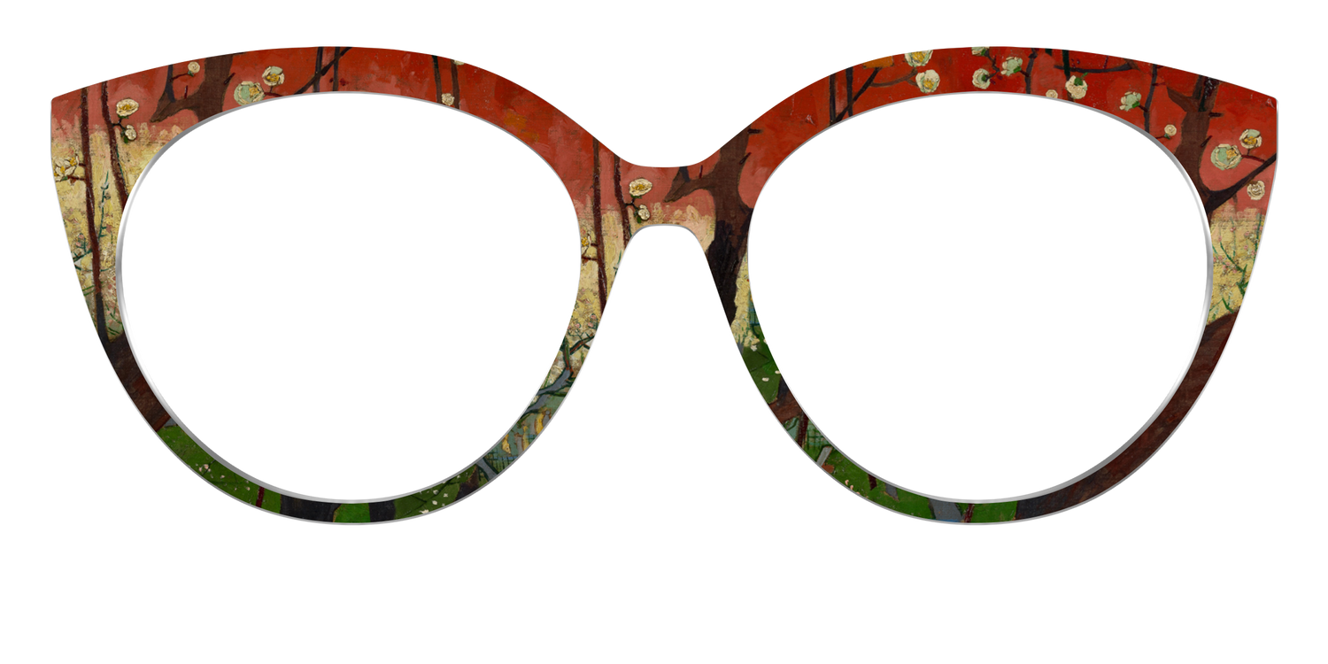 The Flowering Plum Orchard - Front Top Image - Pair Eyewear