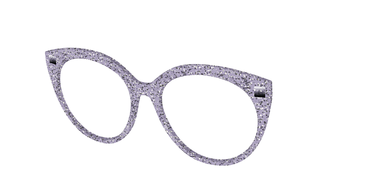 The Lavender Sparkle - Angle Top Image - Pair Eyewear