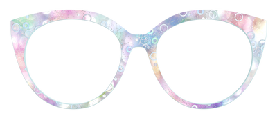 The Mermaid Bokeh with Bubble Glitter - Front Top Thumbnail - Pair Eyewear