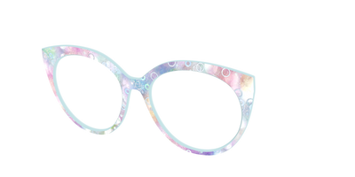 The Mermaid Bokeh with Bubble Glitter - Angle Top Thumbnail - Pair Eyewear