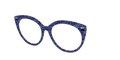 The Navy Sparkle - Angle Top Thumbnail - Pair Eyewear
