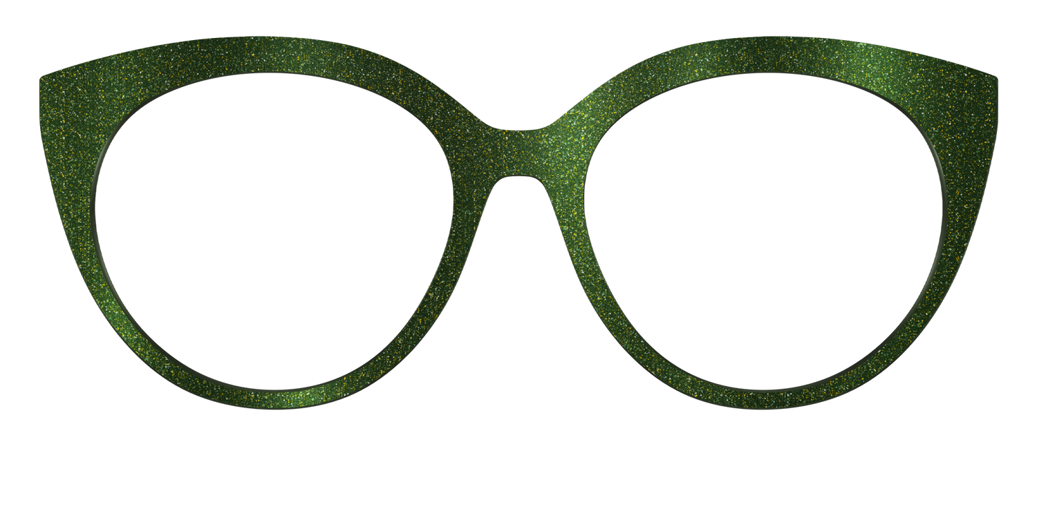 The Olive Shimmer - Front Top Image - Pair Eyewear