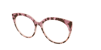 The Pale Peach Pearl Tortoise - Angle Top Thumbnail - Pair Eyewear