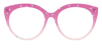 The Pink Butterfly Sparkle Crystal - Front Top Thumbnail - Pair Eyewear