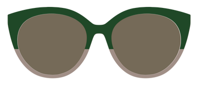 The Polarized Cedar & Sap Crystal Split Sun Top - Front Top Thumbnail - Pair Eyewear
