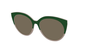 The Polarized Cedar & Sap Crystal Split Sun Top - Angle Top Thumbnail - Pair Eyewear