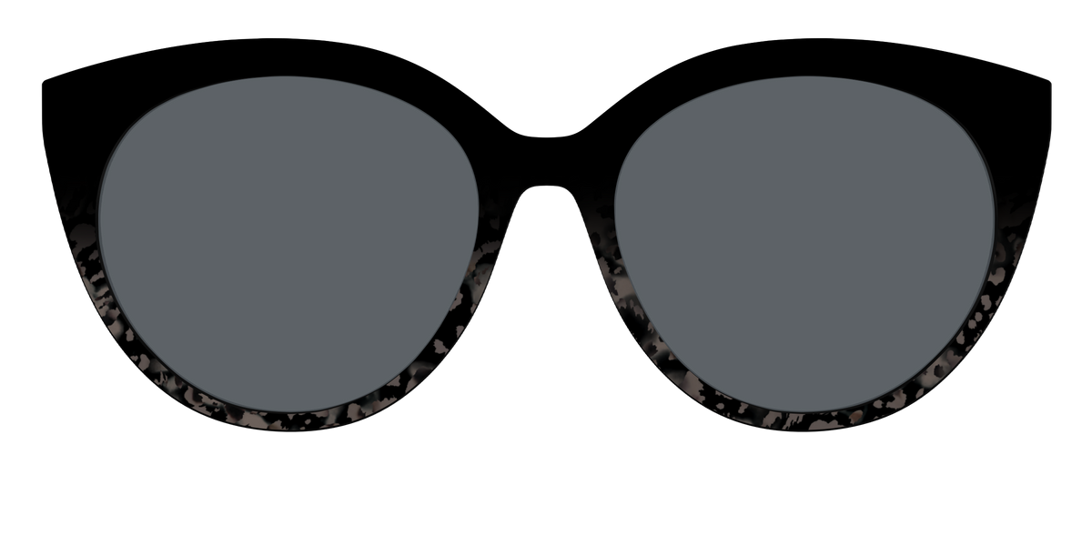 The Polarized Shaded Tortoise Sun Top - Front Top Image - Pair Eyewear