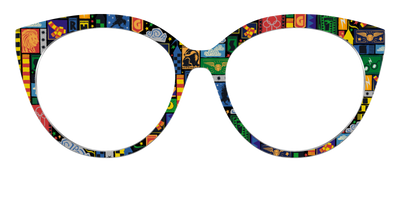 The Quidditch Patchwork - Front Top Thumbnail - Pair Eyewear
