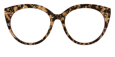 The Sandalwood Tortoise with Gold Foil - Front Top Thumbnail - Pair Eyewear